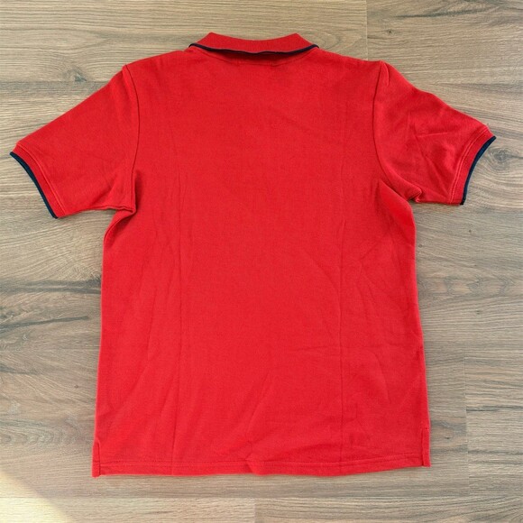 NWT Janie and Jack Polo Shirt Boys Size 10 Red Short Sleeve Embroidered Dog NWT - Picture 3 of 4